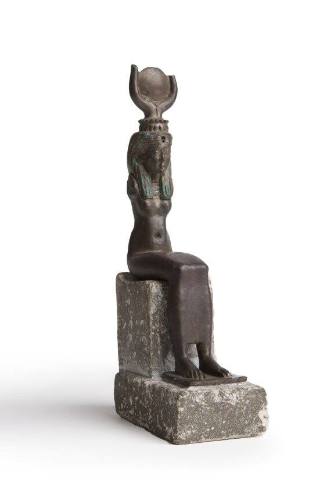 Seated figure of the Goddess Isis