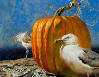 2010.9.20 Gulls and Pumpkin #3-J.Wyeth.t