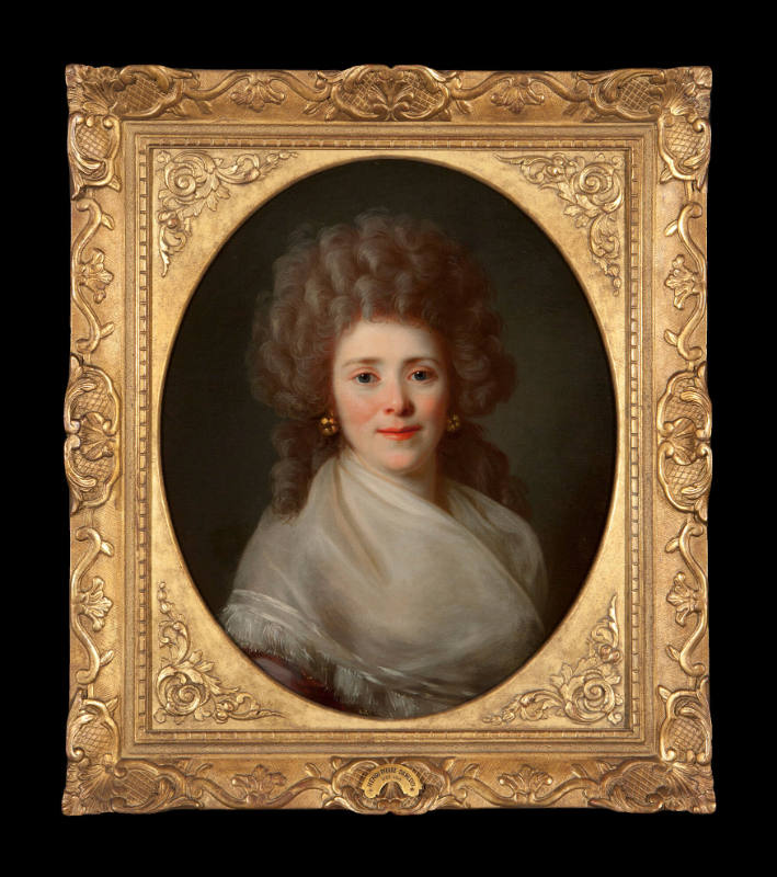 Portrait of a woman, possibly Madame Busseuil