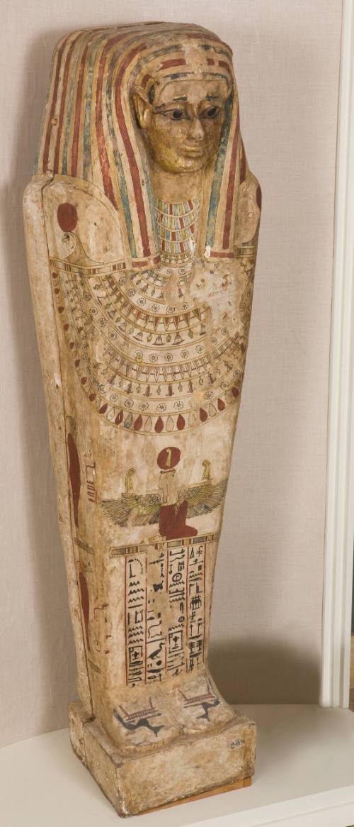 Mummiform coffin