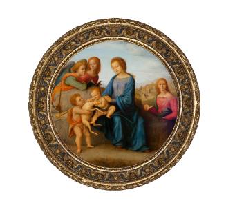 Madonna and Child with Saints and Angels