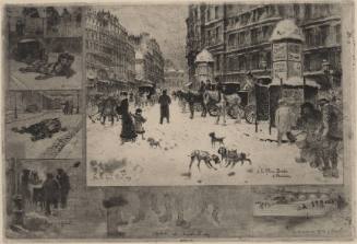 Winter in Paris or Snowfall in Paris (L'Hiver a Paris, ou la Neige a Paris)
