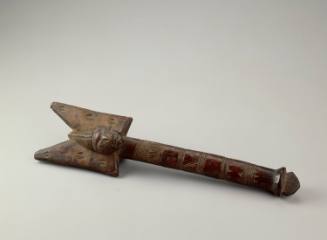 Ceremonial Shango scepter