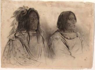 Mehkskeme-Sukahs, Blackfoot Chief and Tatsicki-Stomick, Piekann Chief