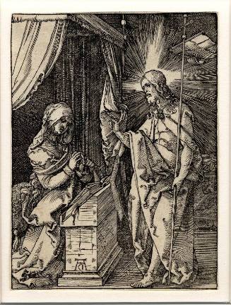 Christ Appearing to His Mother, from The Small Passion